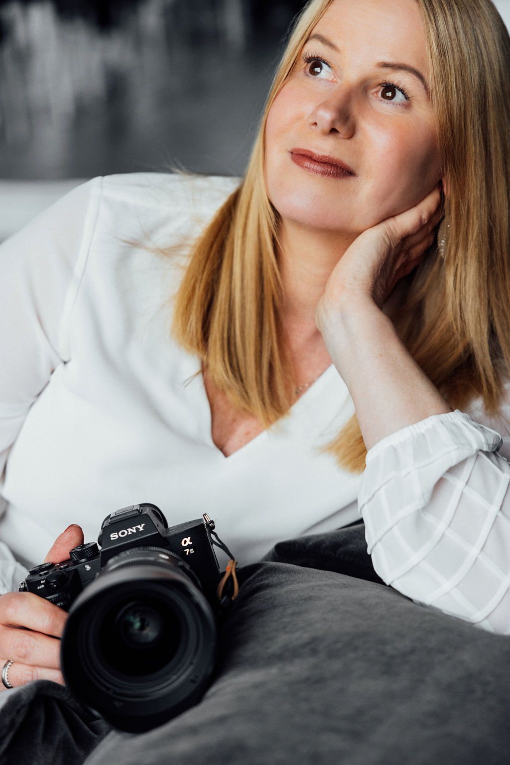 Birgit – authentisches Portrait für den Über-mich-Bereich auf der Startseite